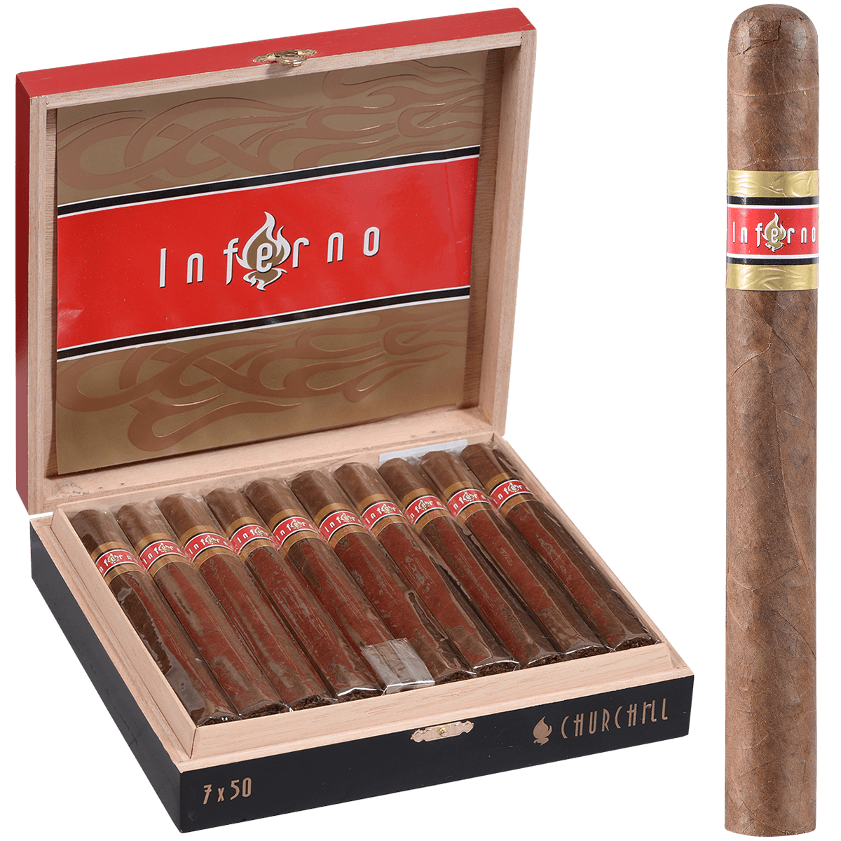 Inferno By Oliva Churchill 20 Ct. Box 7.00X50