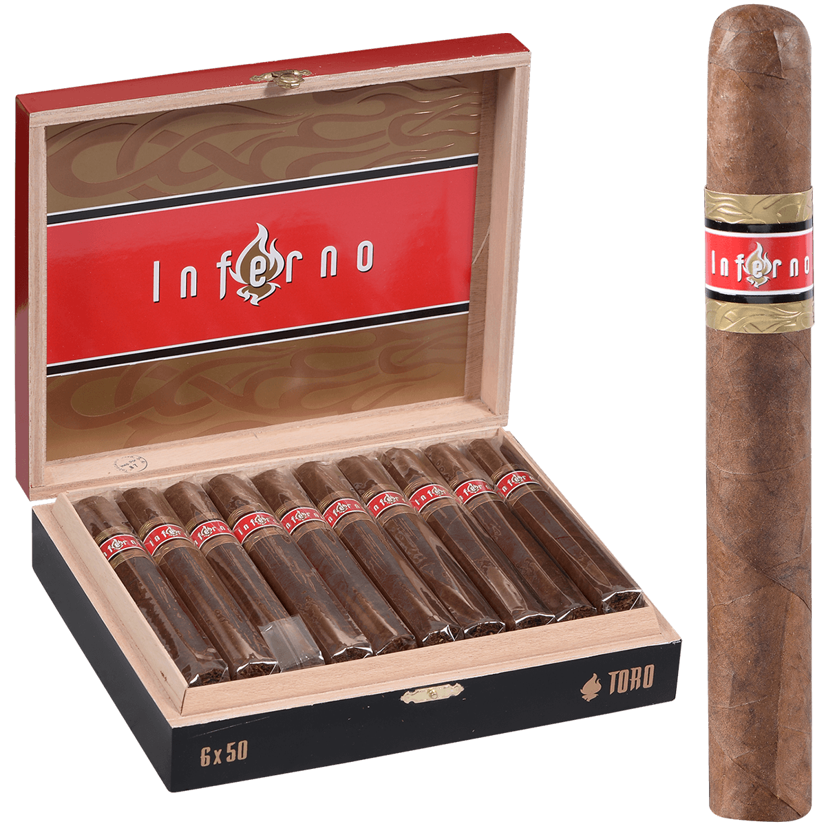 Inferno By Oliva Toro 20 Ct. Box 6.00X50
