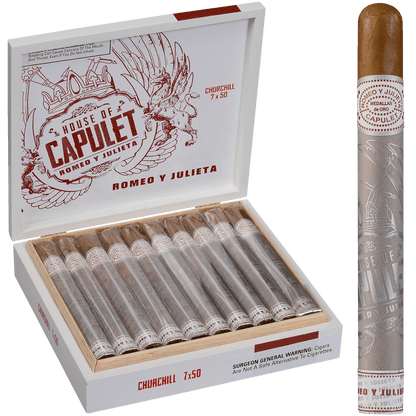 Romeo Y Julieta House Of Capulet Churchill 20 Ct. Box 7.00X50