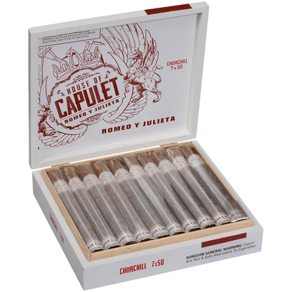 Romeo Y Julieta House Of Capulet Churchill 20 Ct. Box 7.00X50