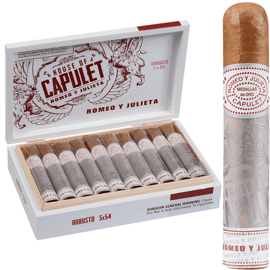 Romeo Y Julieta House Of Capulet Robusto 20 Ct. Box 5.00X54