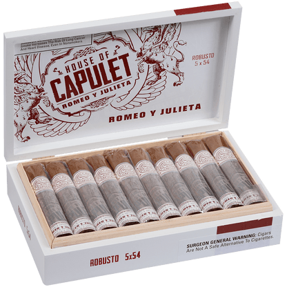 Romeo Y Julieta House Of Capulet Robusto 20 Ct. Box 5.00X54