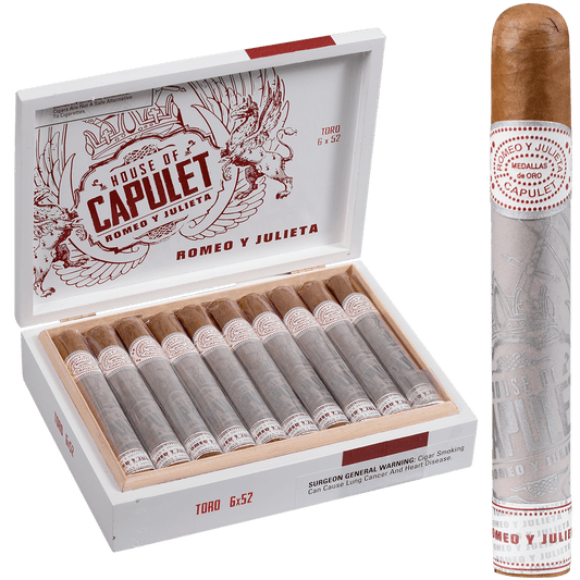 Romeo Y Julieta House Of Capulet Toro 20 Ct. Box 6.00X52