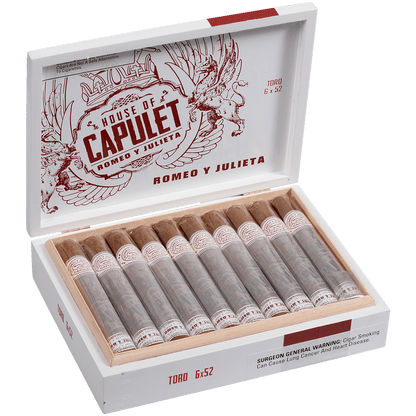 Romeo Y Julieta House Of Capulet Toro 20 Ct. Box 6.00X52