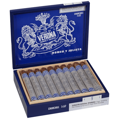 Romeo Y Julieta House Of Verona Churchill 20 Ct. Box 7.00X52