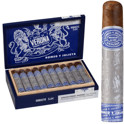 Romeo Y Julieta House Of Verona Robusto 20 Ct. Box 5.00X54
