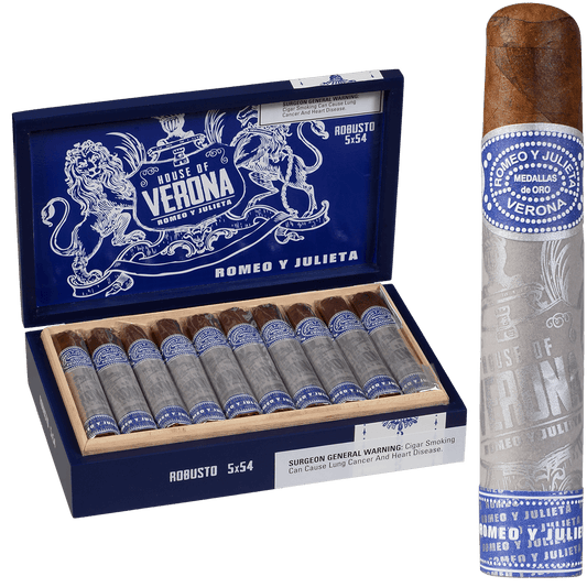 Romeo Y Julieta House Of Verona Robusto 20 Ct. Box 5.00X54