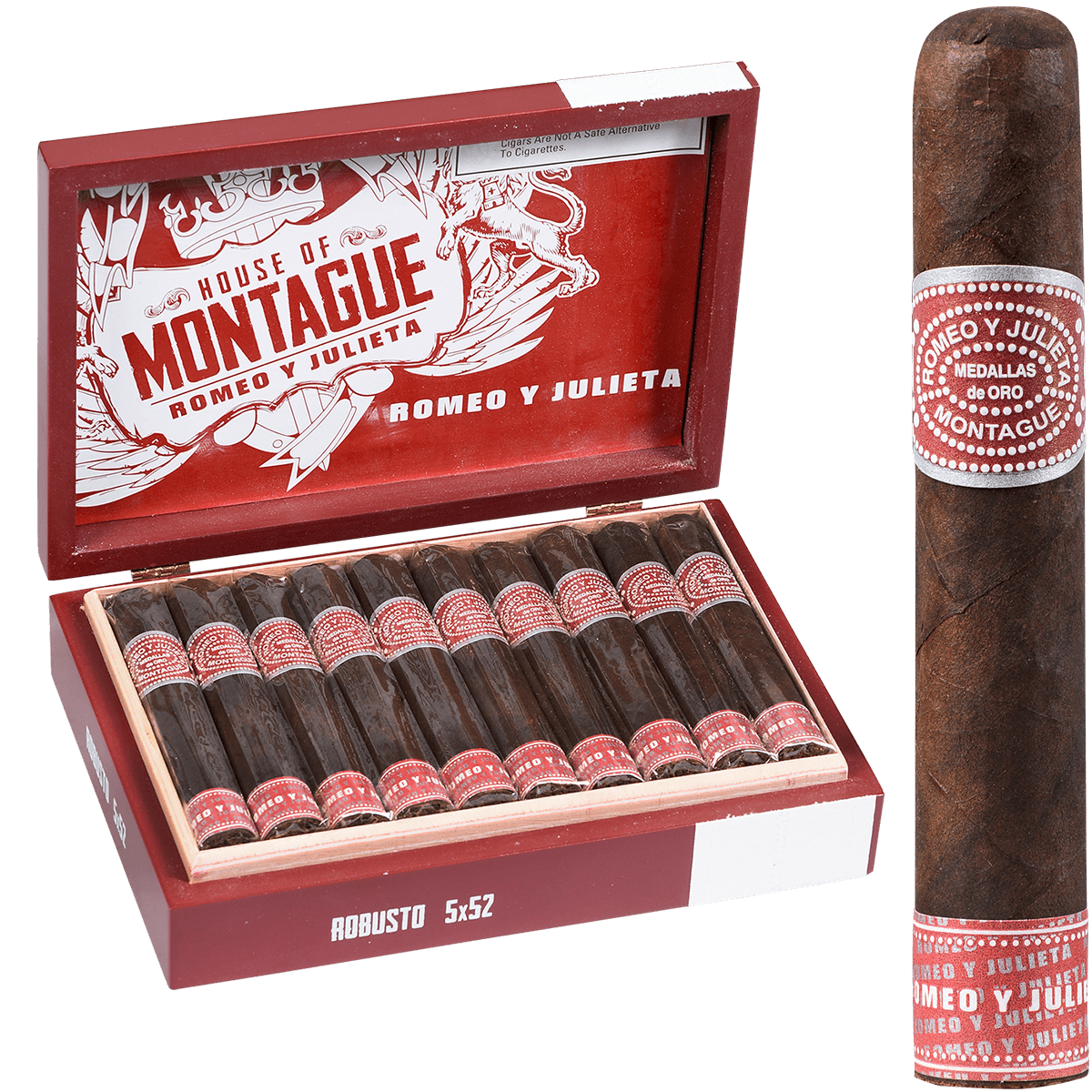 Romeo Y Julieta House Of Montague Robusto 20 Ct. Box 5.00X52