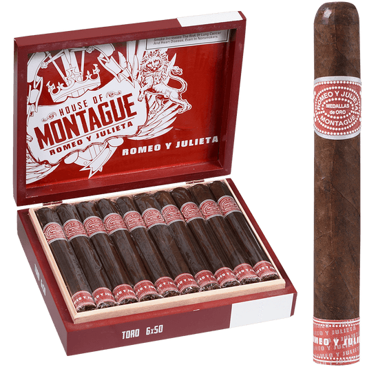Romeo Y Julieta House Of Montague Toro 20 Ct. Box 6.00X50