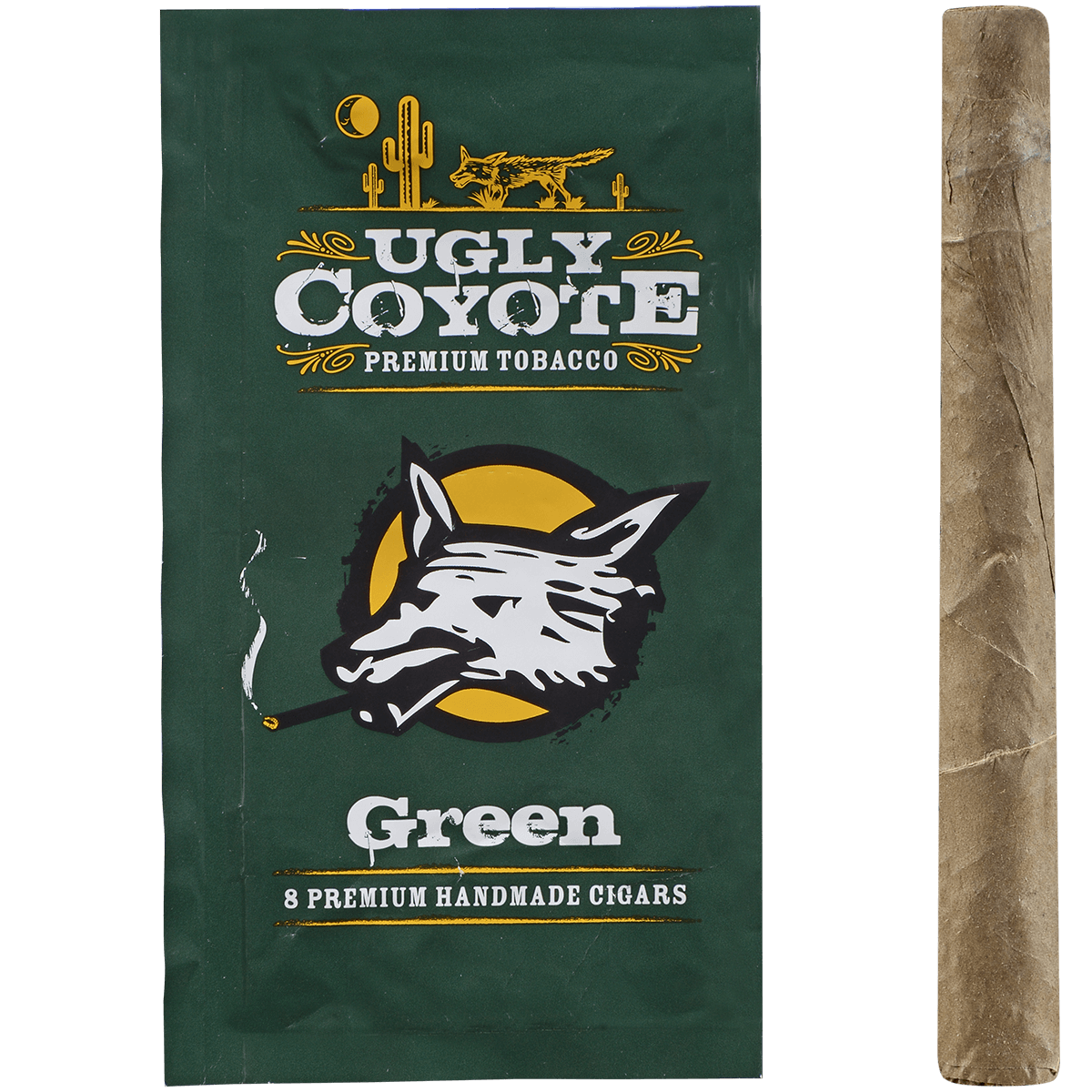 Ugly Coyote Natural Green Sweet 5/8 Packs 4.25X32