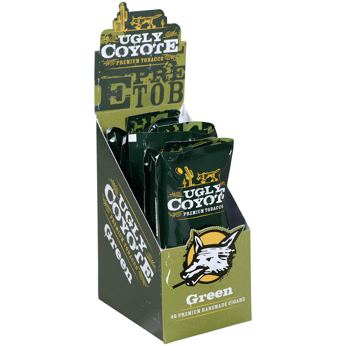 Ugly Coyote Natural Green Sweet 5/8 Packs 4.25X32