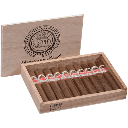 Siboney Reserve By Aganorsa Robusto 10 Ct. Box 5.25X50