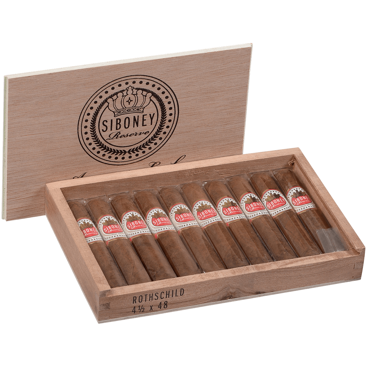 Siboney Reserve By Aganorsa Rothschild 10 Ct. Box 4.50X48