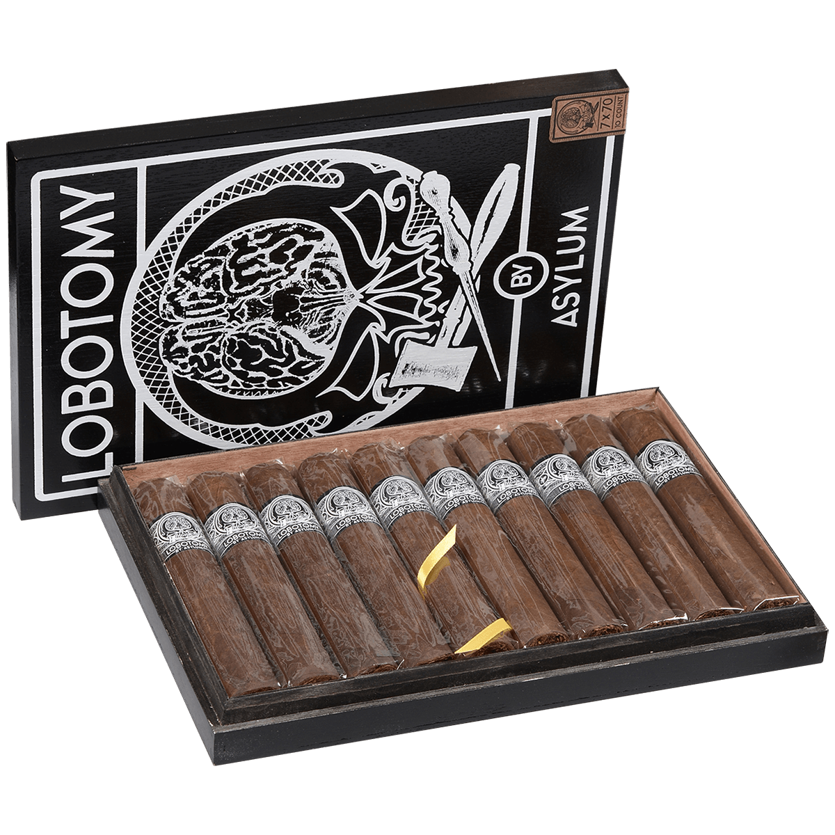 Asylum Lobotomy By Cle 770 Maduro 10 Ct. Box 7.00X70