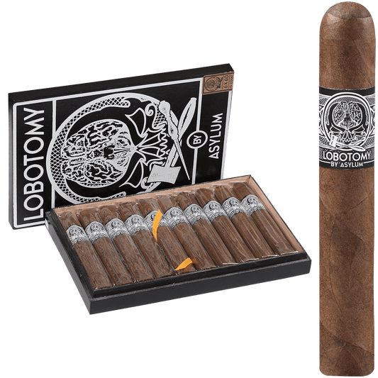 Asylum Lobotomy By Cle Double Toro 10 Ct. Box 6.00X60