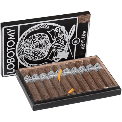 Asylum Lobotomy By Cle Double Toro 10 Ct. Box 6.00X60