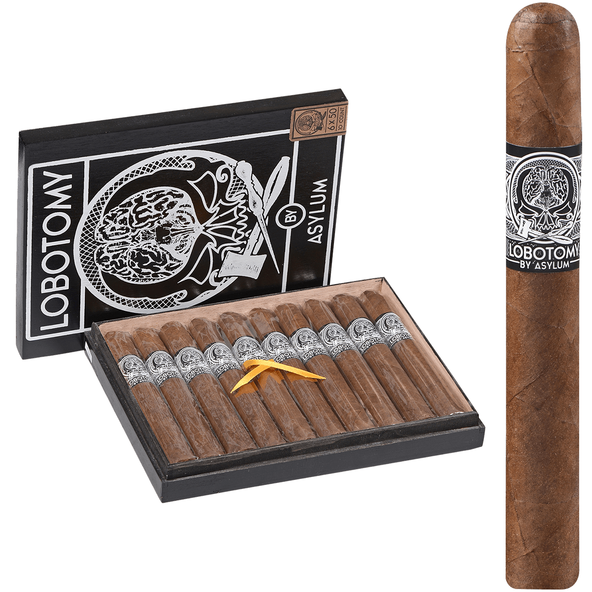 Asylum Lobotomy By Cle Toro 10 Ct. Box 6.00X50