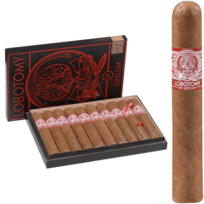 Asylum Lobotomy By Cle Corojo Toro 10 Ct. Box 6.00X52