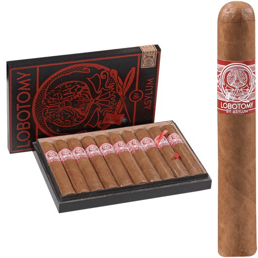 Asylum Lobotomy By Cle Corojo Toro 10 Ct. Box 6.00X52