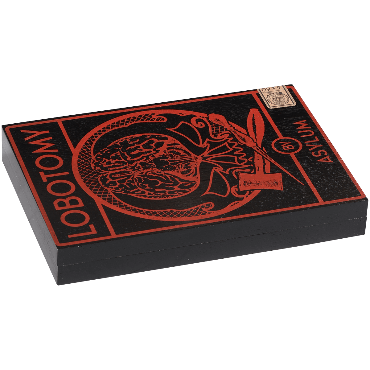 Asylum Lobotomy By Cle Corojo Toro 10 Ct. Box 6.00X52
