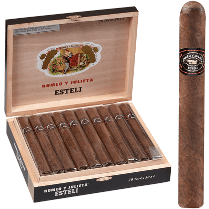 Romeo Y Julieta Esteli Toro 20 Ct. Box 6.00X50