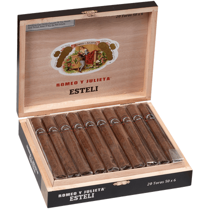 Romeo Y Julieta Esteli Toro 20 Ct. Box 6.00X50