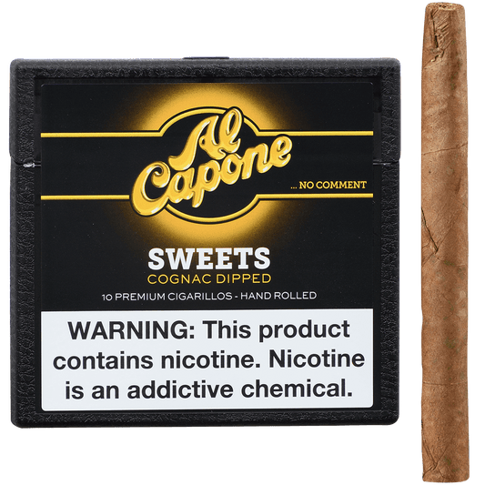 Al Capone Sweets Cognac Non-Filter 10/10 Packs 3.25X28