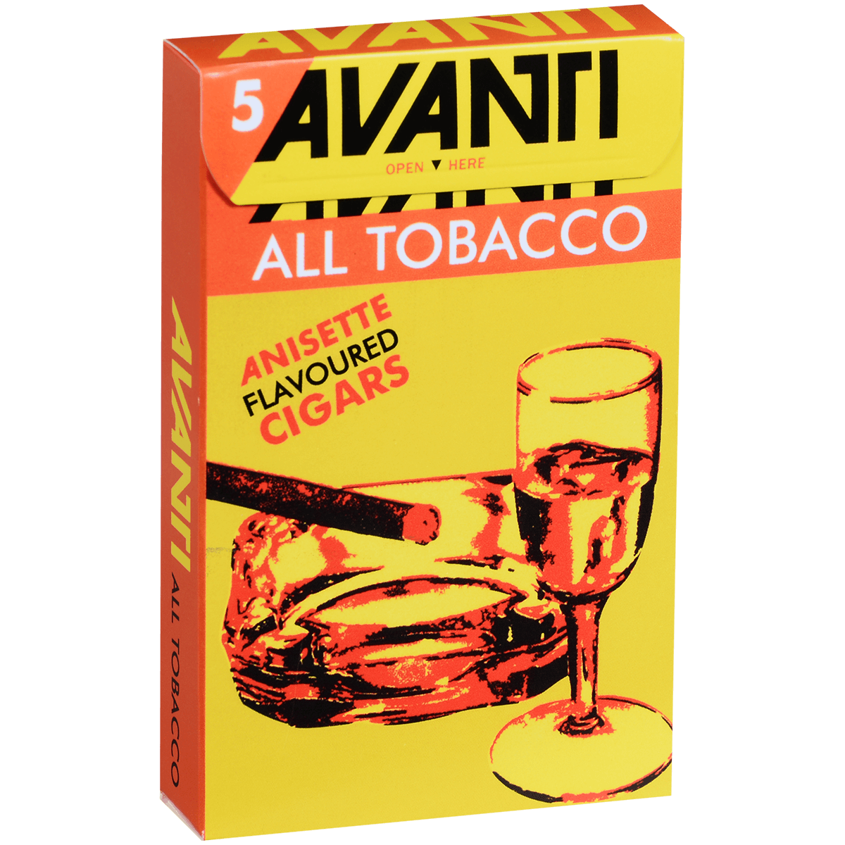 Avanti Anisette Flavor Cordial Original 10/5 Packs 4.50X34