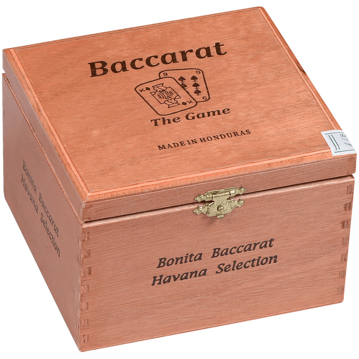 Baccarat The Game Bonitas Natural 60 Ct. Box 4.50X30