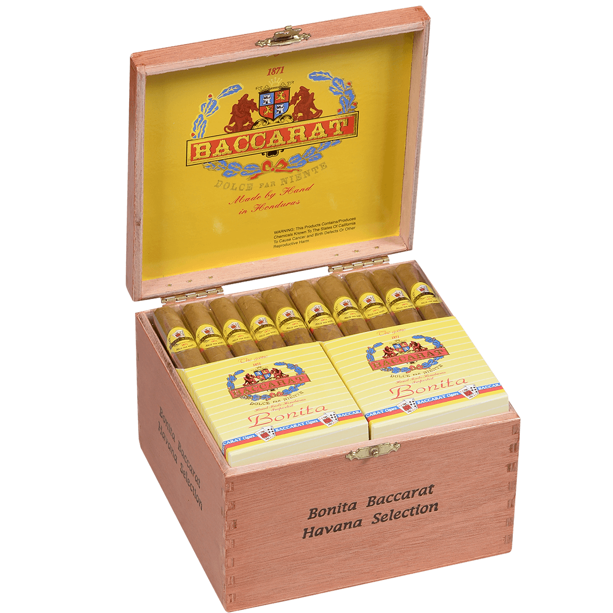 Baccarat The Game Bonitas Natural 60 Ct. Box 4.50X30