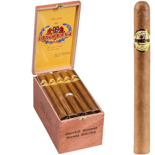 Baccarat The Game Churchill Natural 25 Ct. Box 7.00X48