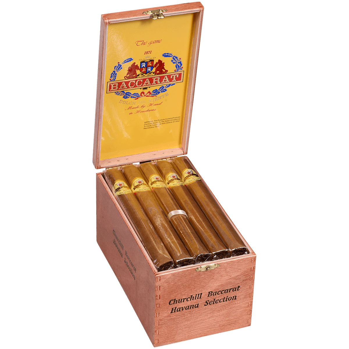 Baccarat The Game Churchill Natural 25 Ct. Box 7.00X48