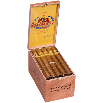 Baccarat The Game Churchill Natural 25 Ct. Box 7.00X48