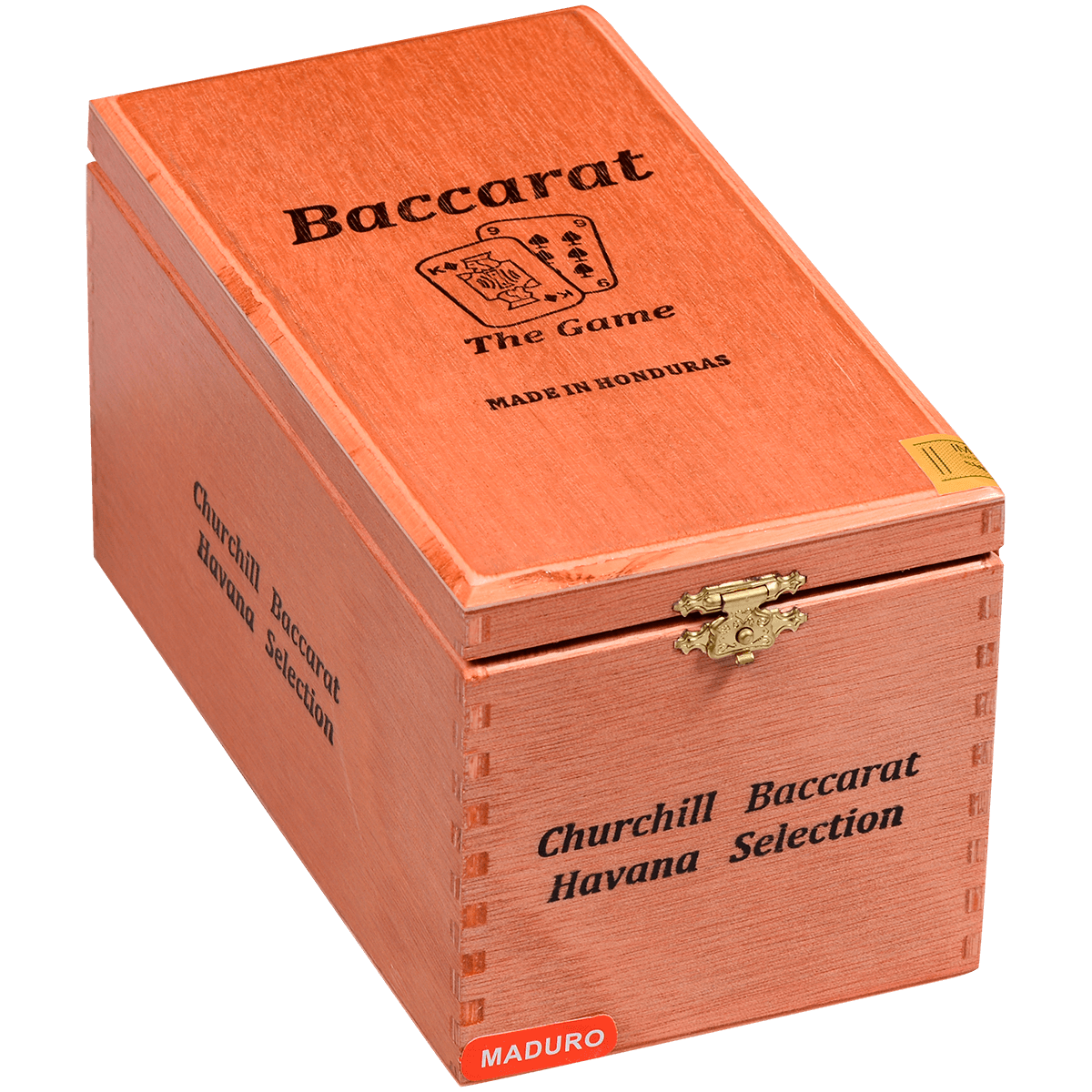Baccarat The Game Churchill Maduro 25 Ct. Box 7.00X48