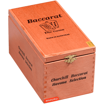 Baccarat The Game Churchill Maduro 25 Ct. Box 7.00X48