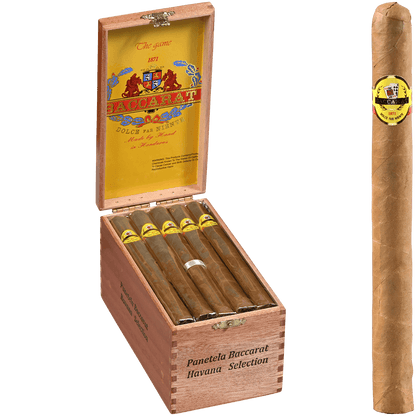 BACCARAT "THE GAME" PANETELA NATURAL 25 CT. BOX 6.00X38