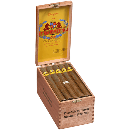 BACCARAT "THE GAME" PANETELA NATURAL 25 CT. BOX 6.00X38