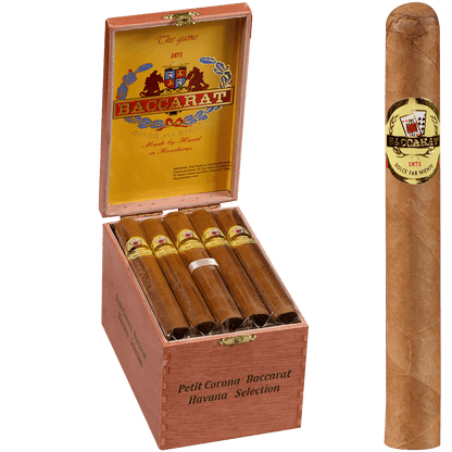 Baccarat The Game Petit Corona Natural 25 Ct. Box 5.50X44