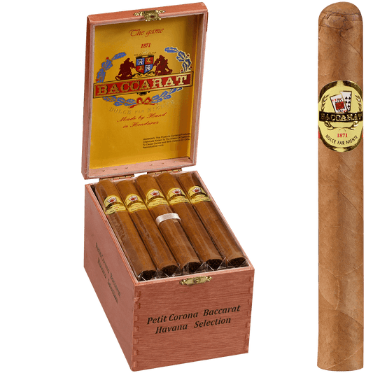 Baccarat The Game Petit Corona Natural 25 Ct. Box 5.50X44