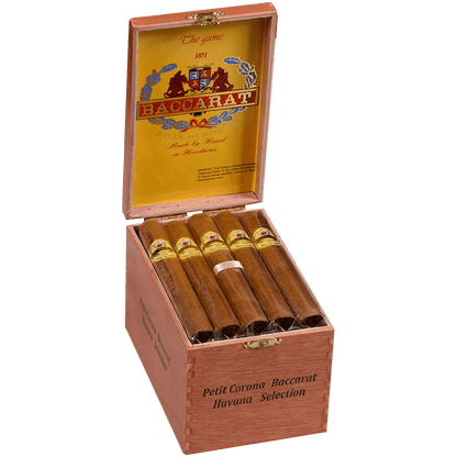 Baccarat The Game Petit Corona Natural 25 Ct. Box 5.50X44