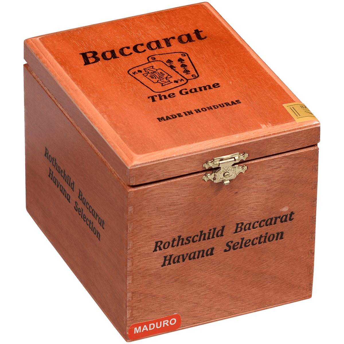 Baccarat The Game Rothschild Maduro 25 Ct. Box 5.00X50