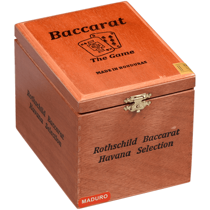 Baccarat The Game Rothschild Maduro 25 Ct. Box 5.00X50
