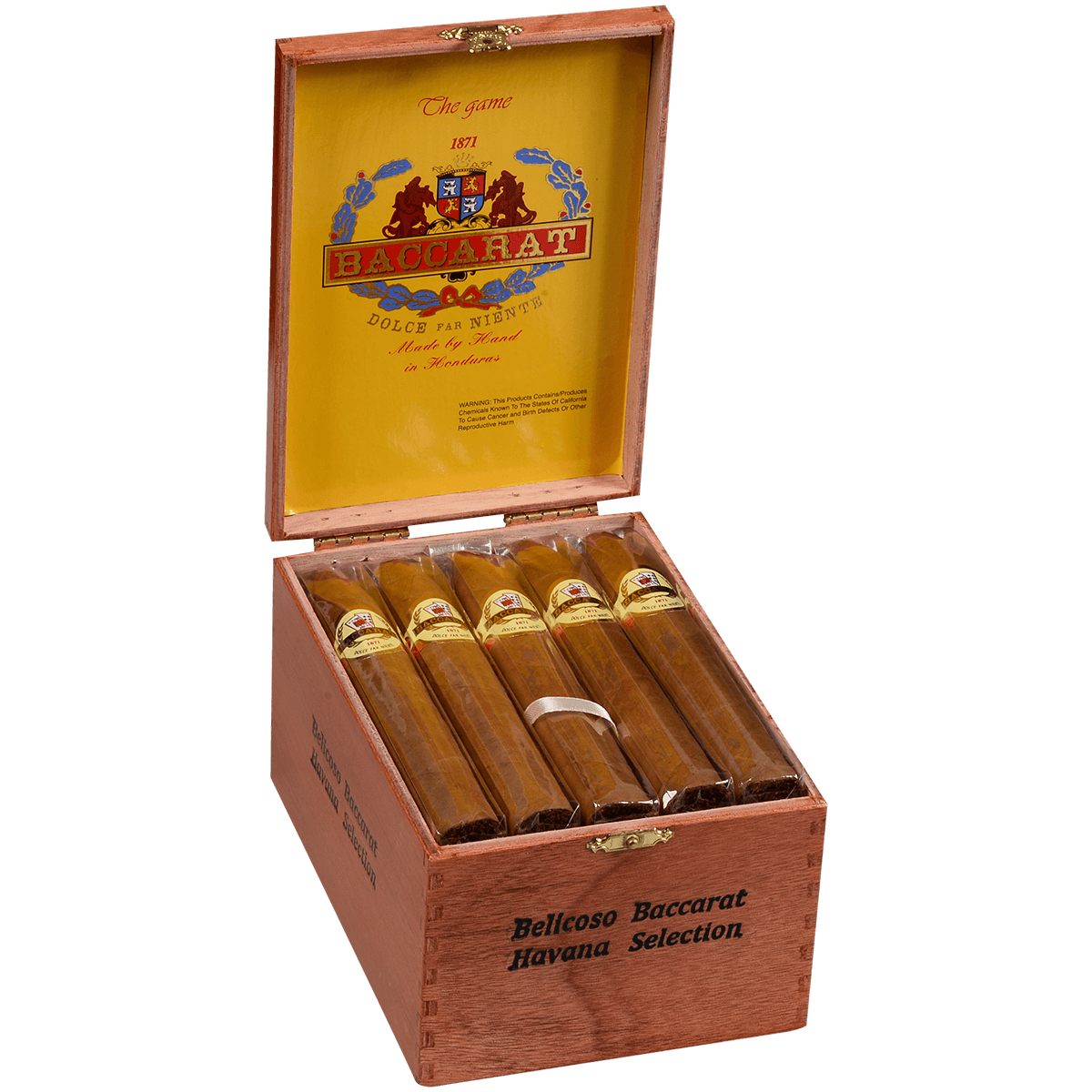 Baccarat The Game Belicoso 20 Ct. Box 6.12X42X54