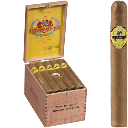 Baccarat The Game Toro Natural 25 Ct. Box 6.00X50