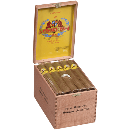 Baccarat The Game Toro Natural 25 Ct. Box 6.00X50
