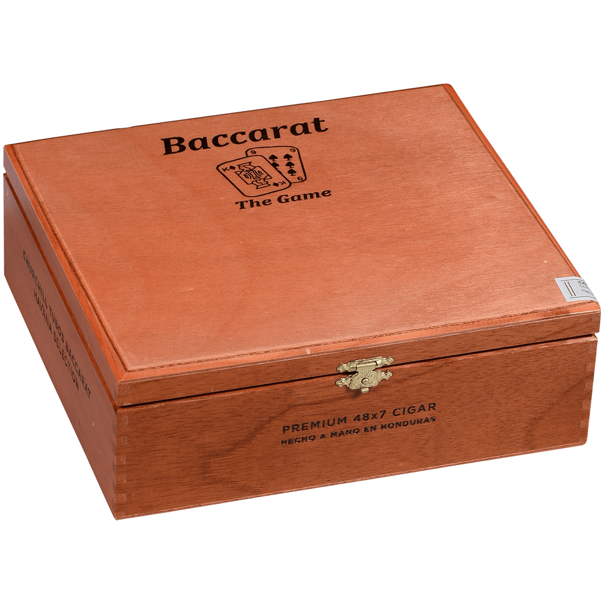 **BACCARAT "THE GAME" CHURCHILL NATURAL TUBO 25 CT. BOX 7.00X48