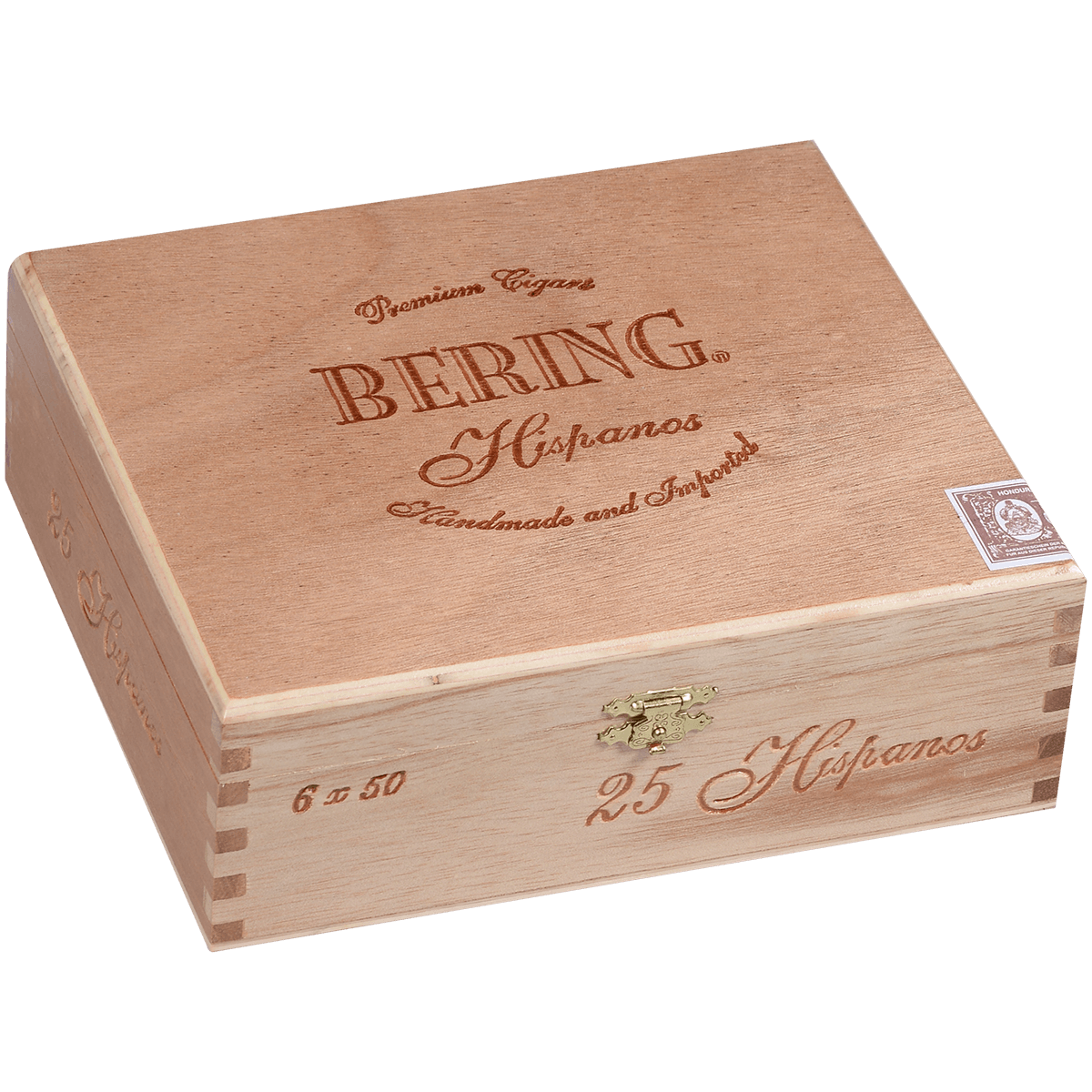 Bering Hispano Natural 25 Ct. Box 6.00X50