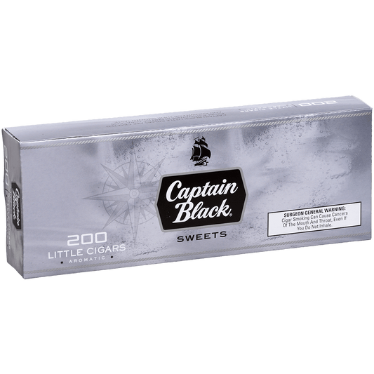 Captain Black Little Cigars Sweets 10/20 Packs 3.88X20