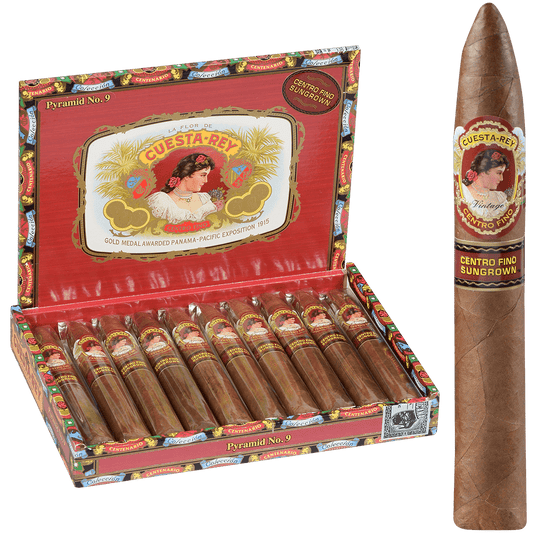 Cuesta-Rey Centro Fino Pyramid #9 10 Ct. Box 6.25X52