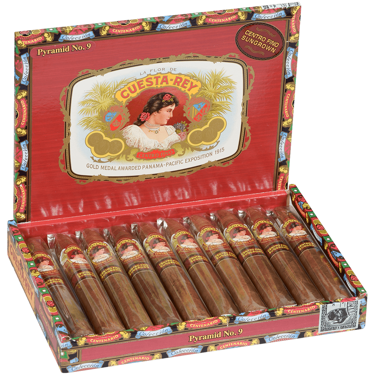 Cuesta-Rey Centro Fino Pyramid #9 10 Ct. Box 6.25X52
